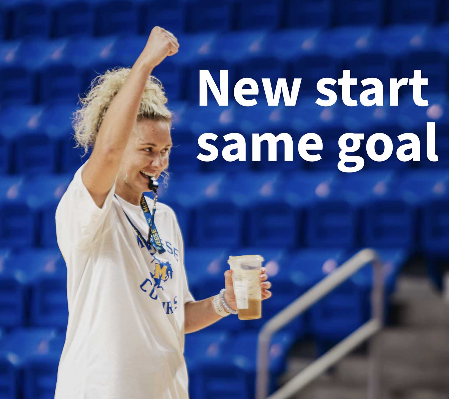 McNeese's Ashley Feldhaus says she likes a challenge.
